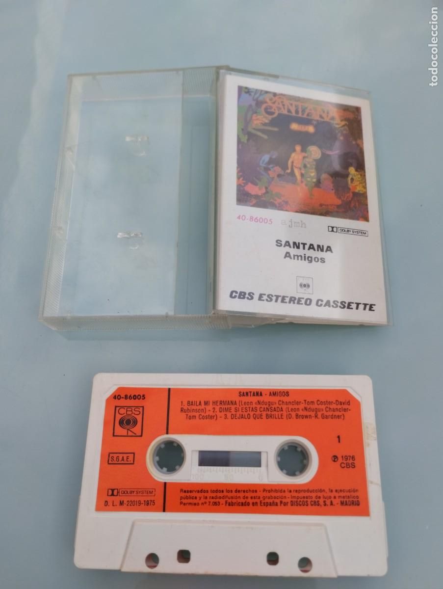 Casetes antiguos: Cinta Cassette antigua Santana - Foto 1