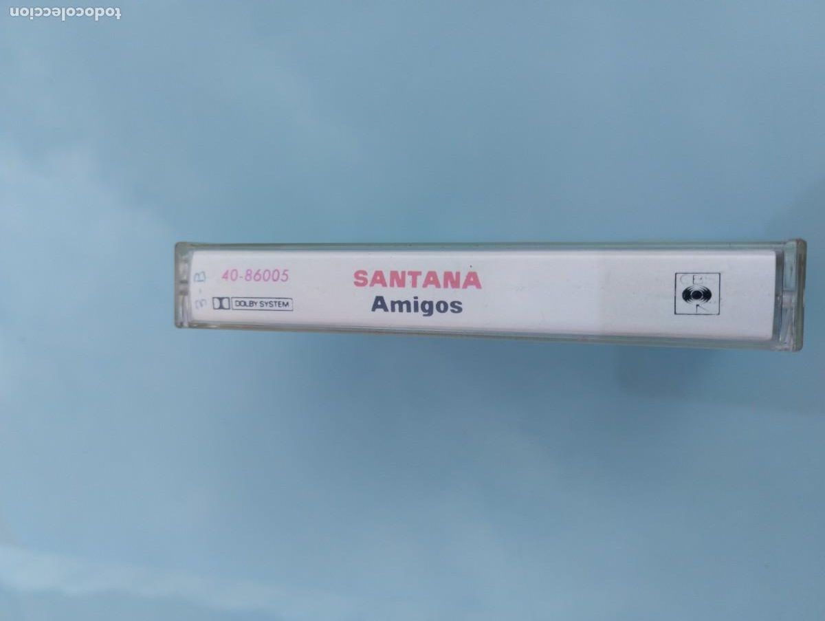 Casetes antiguos: Cinta Cassette antigua Santana - Foto 4