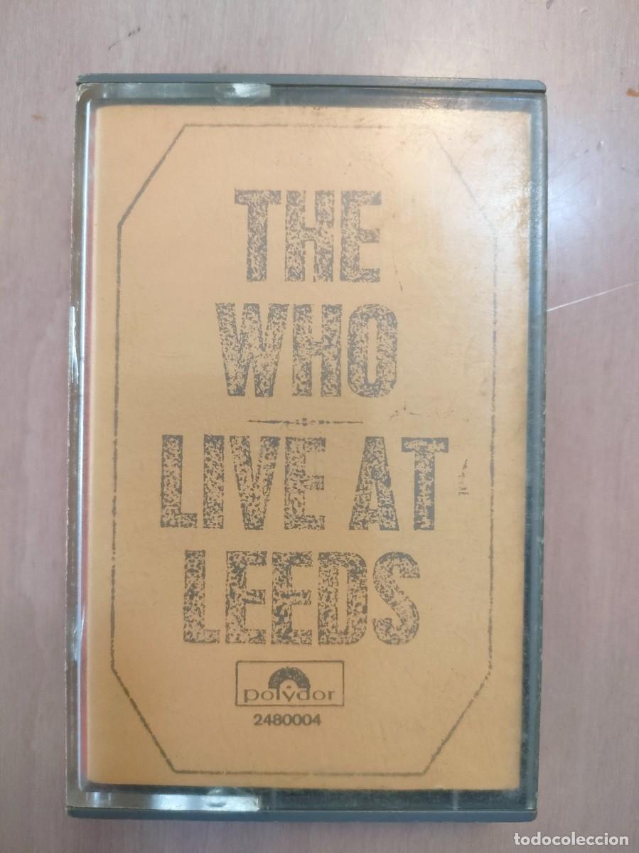 Casetes antiguos: THE WHO - LIVE AT LEEDS - Foto 1