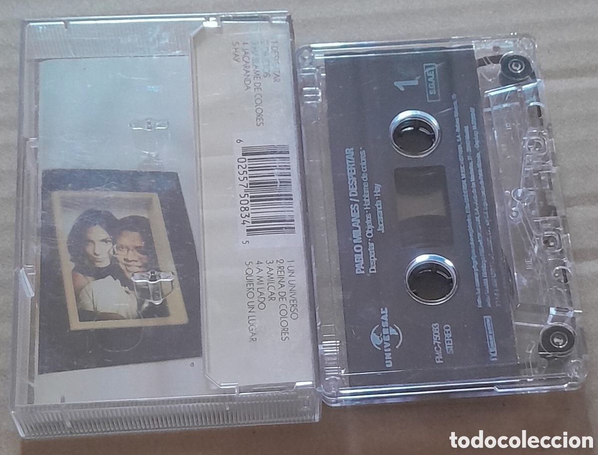 Casetes antiguos: PABLO MILANES - DESPERTAR - Foto 2
