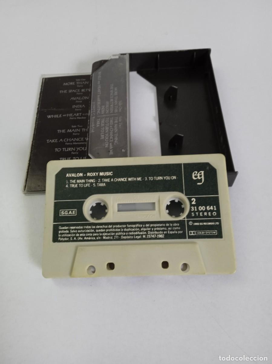 Casetes antiguos: ROXY MUSIC Avalon Cinta espa&ntilde;ola - Foto 2