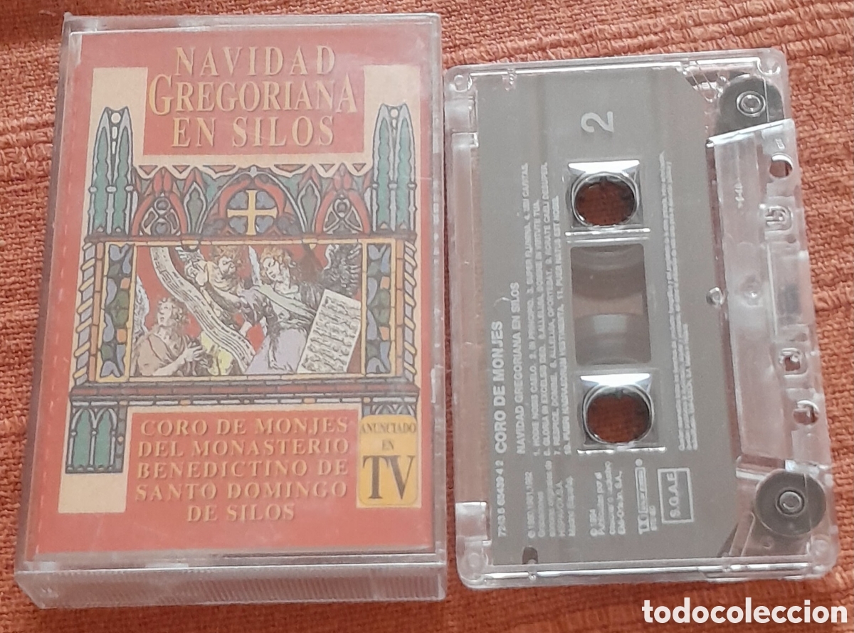 Casetes antiguos: NAVIDAD GREGORIANA EN SILOS - CORO DE MONJES DEL MONASTERIO BENEDICTINO DE SANTO DOMINGO DE SILOS