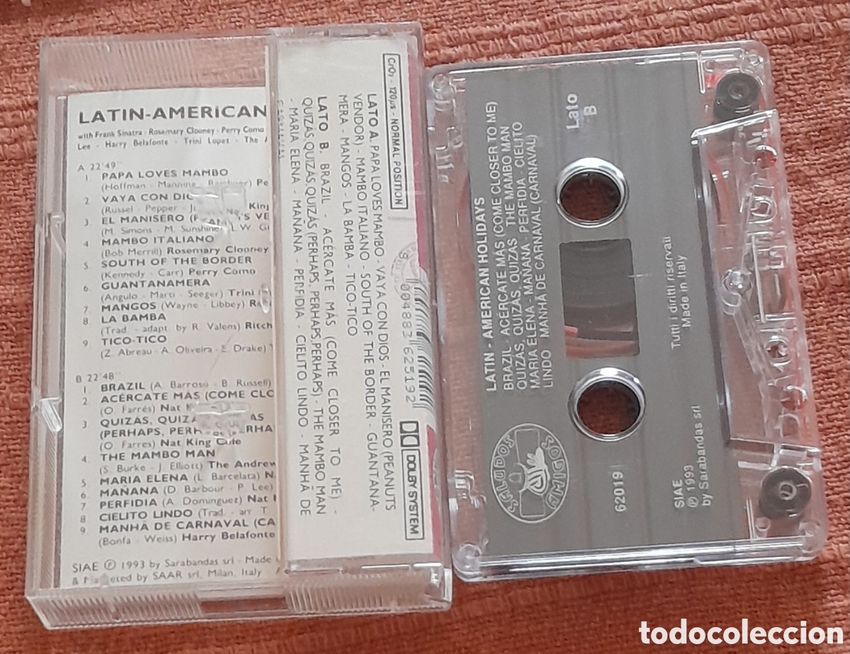 Casetes antiguos: LATIN-AMERICAN HOLIDAYS - Foto 2