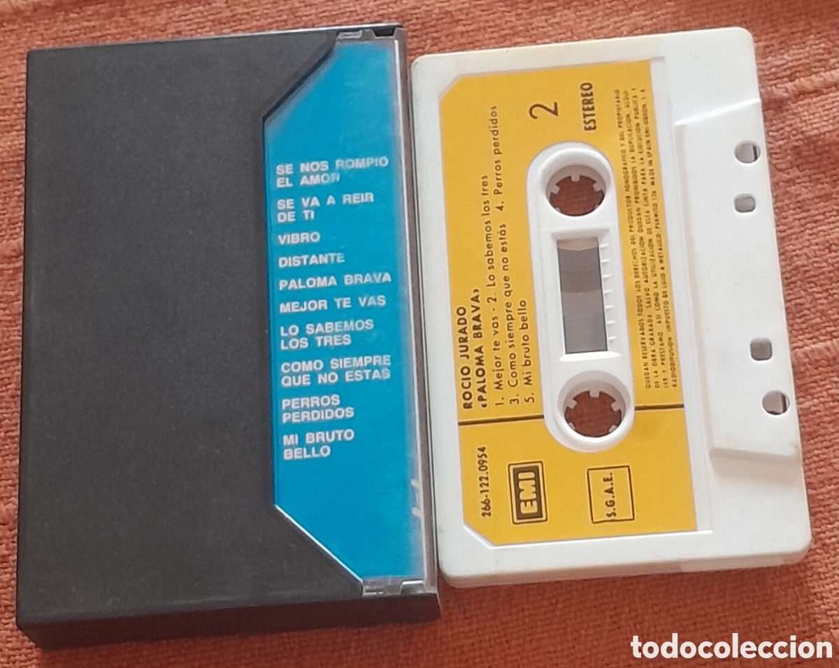 Casetes antiguos: ROCIO JURADO - PALOMA BRAVA - Foto 2