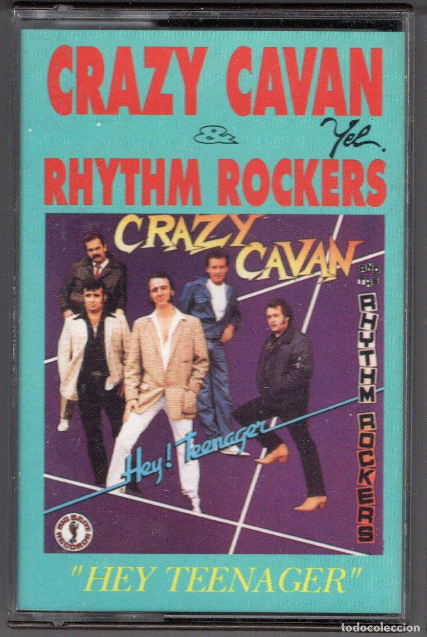 Cassetes antigas: CRAZY CAVAN & RHYTHM ROCKERS - HEY TEENAGER - CASETE