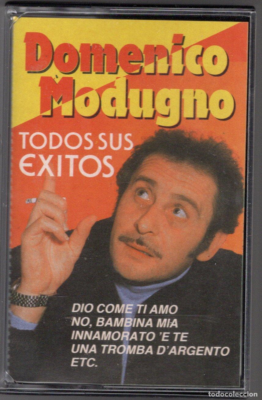 Casetes antiguos: DOMENICO MODUGNO - TODOS SUS &Eacute;XITOS - CASETE 1989 - Foto 1