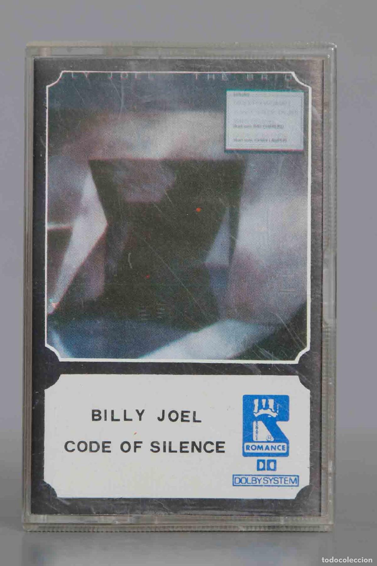 Casetes antiguos: CASSETTE. BILLY JOEL. CODE OF SILENCE - Foto 1