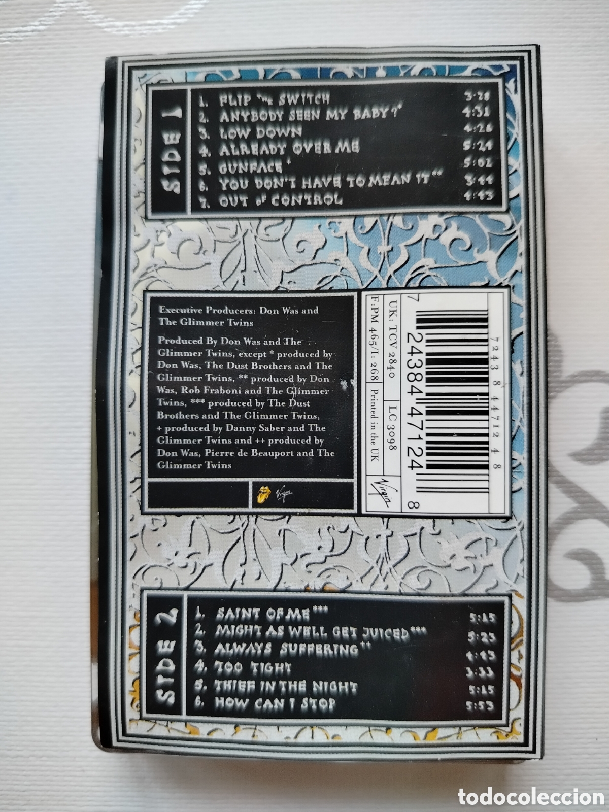 Casetes antiguos: Cassette Rolling Stones - Foto 2