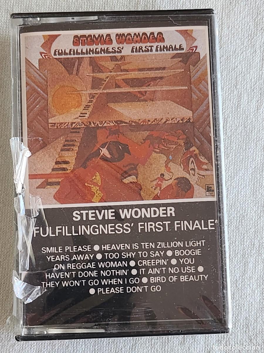 Casetes antiguos: Stevie Wonder FULFILLINGNESS&acute; FIRST FINALE - Foto 1