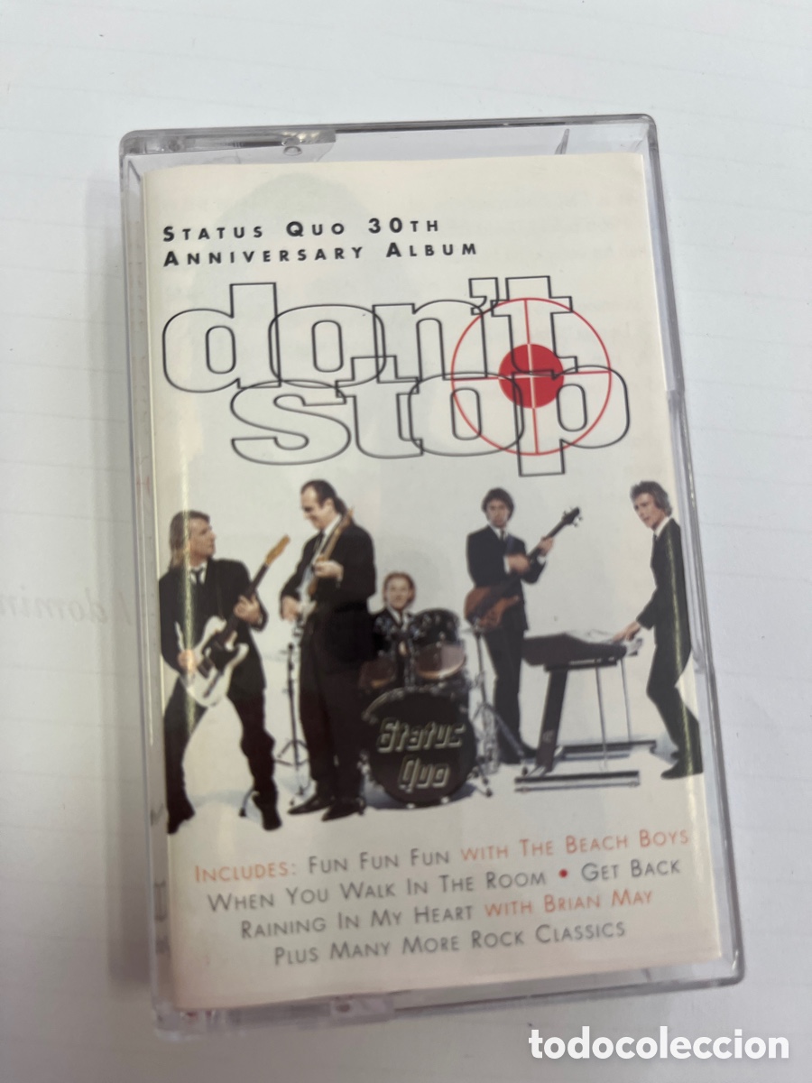 Casetes antiguos: STATUS QUO. DON&acute;T STOP. - Foto 1