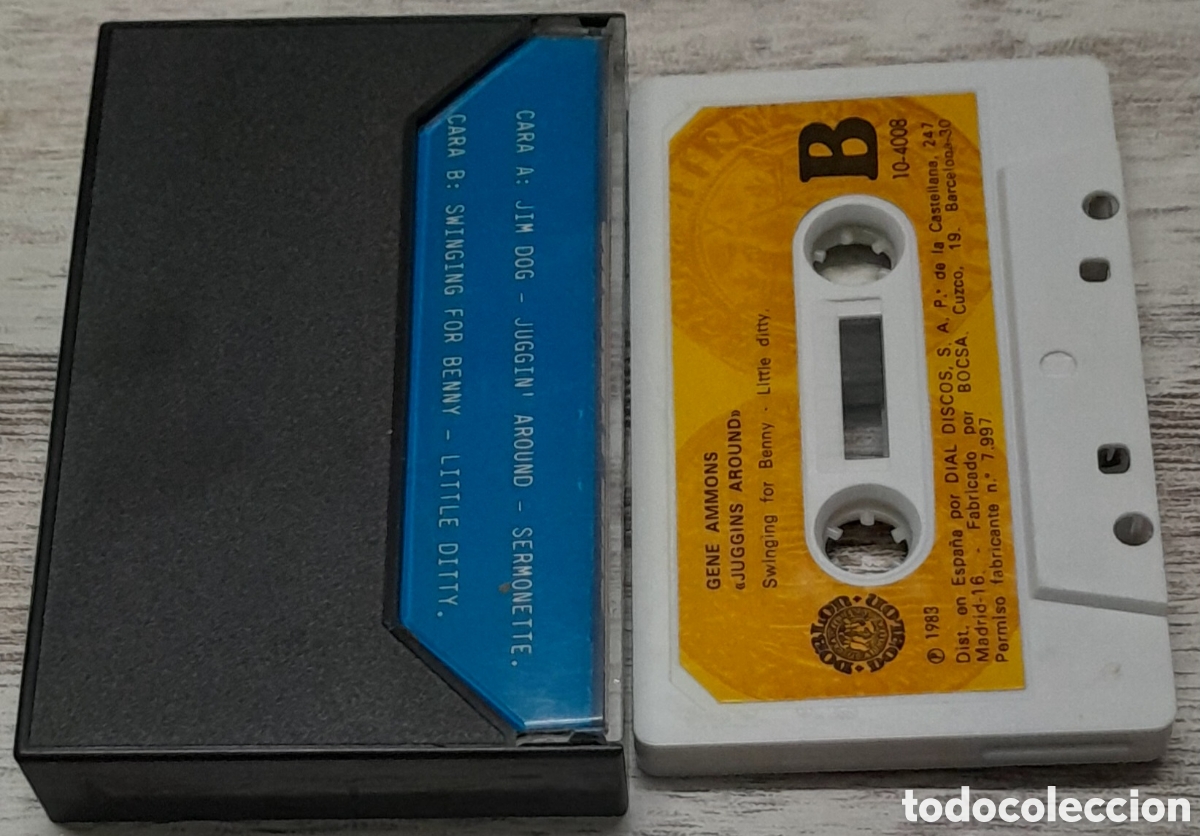 Casetes antiguos: GENE AMMONS - JUGGING AROUND - Foto 2