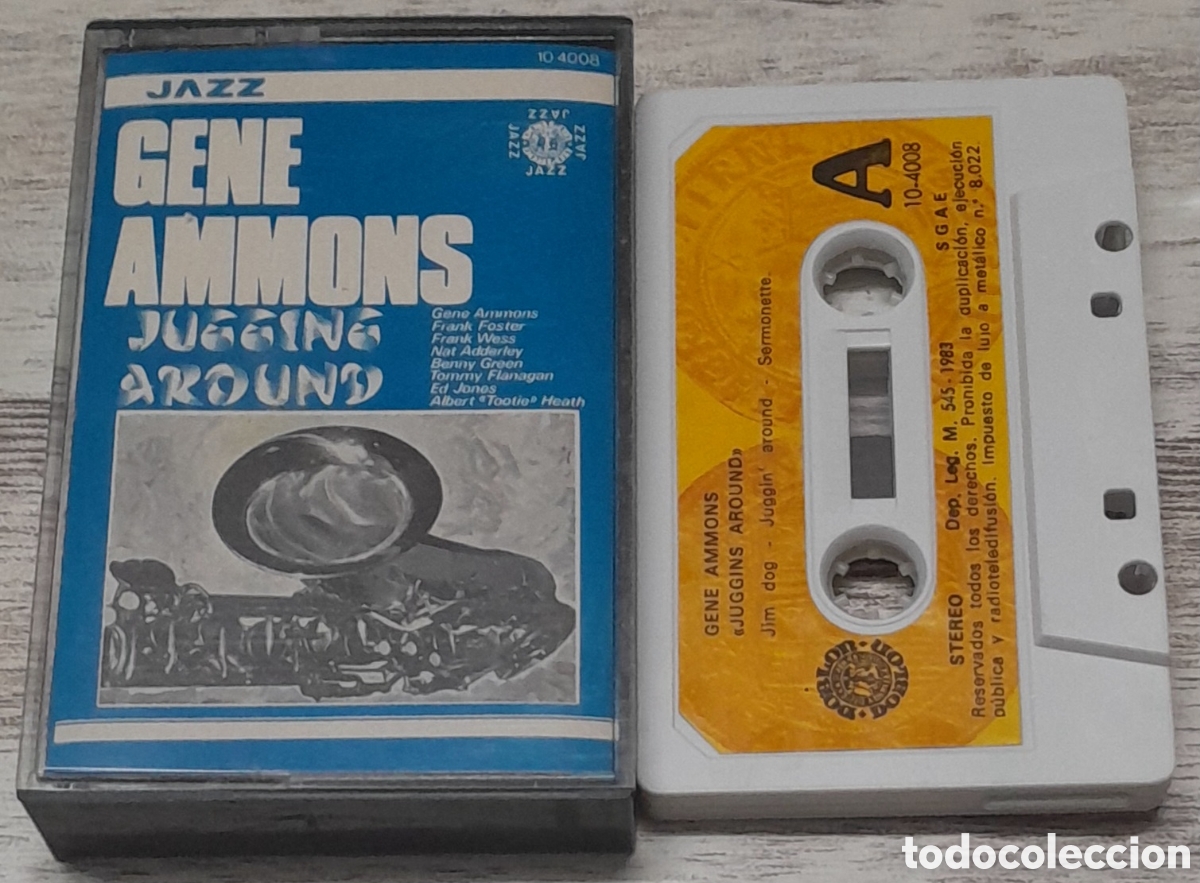 Casetes antiguos: GENE AMMONS - JUGGING AROUND - Foto 1