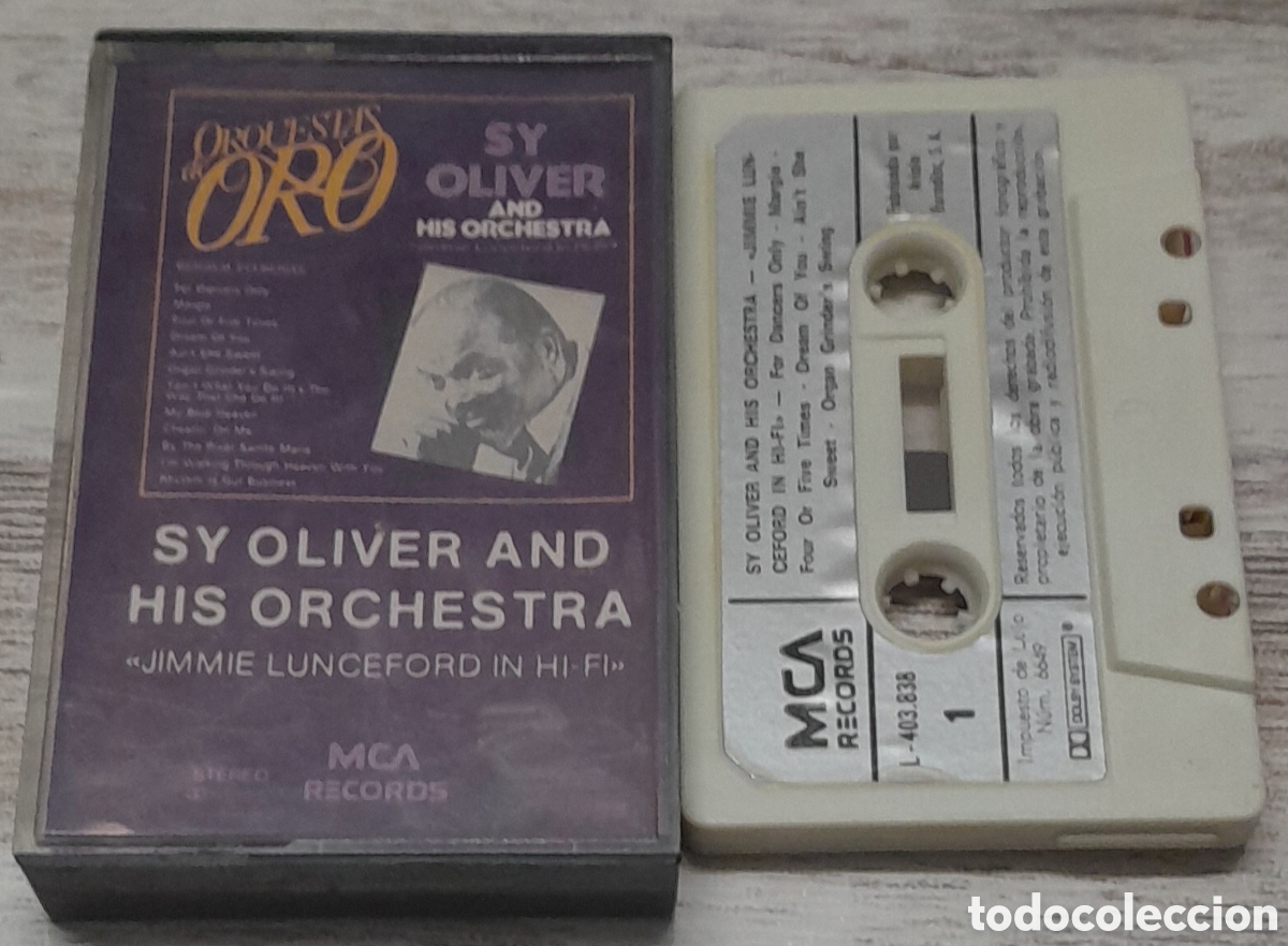 Alte Kassetten: SY OLIVER AND HIS ORCHESTRA - JIMMIE LUNCEFORD IN HI-FI