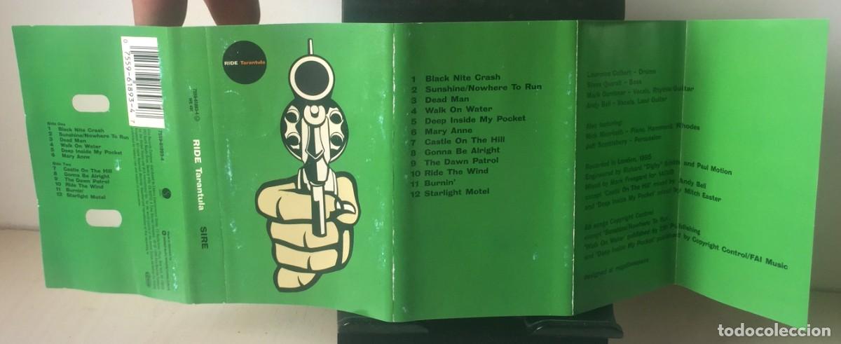 Casetes antiguos: Ride - Tarantula - Cassette - Foto 3