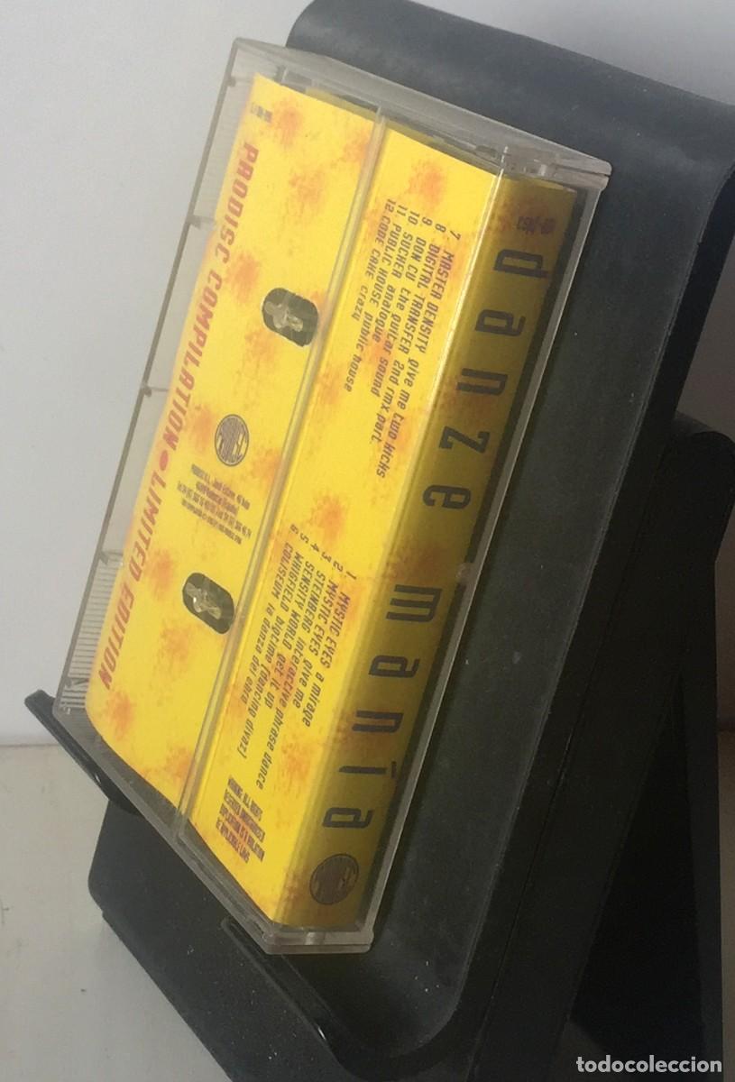 Casetes antiguos: Danze Man&iacute;a - Prodisc Compilation - Cassette - Foto 2