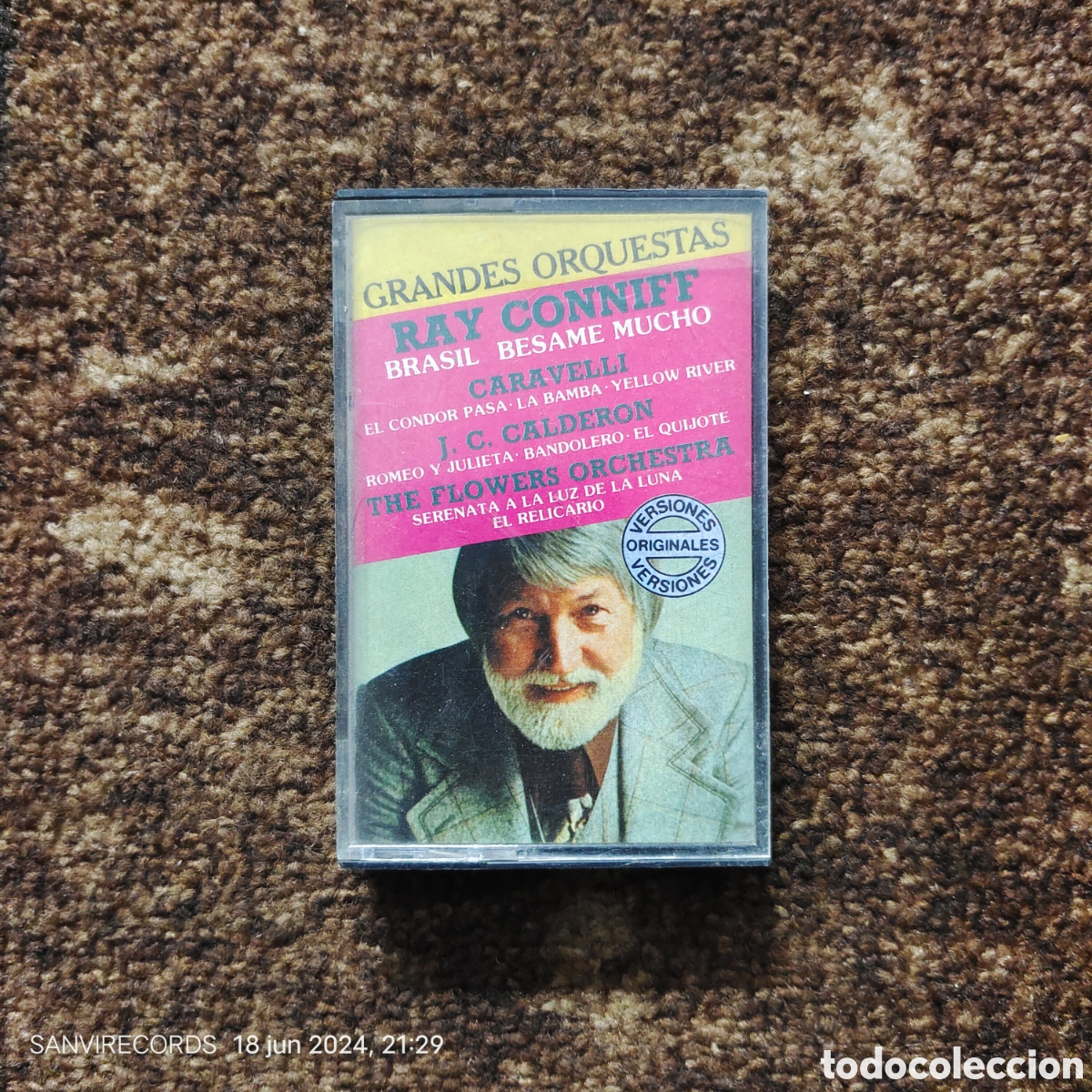 Casetes antiguos: CASETE, RAY CONNIFF: GRANDES ORQUESTAS - Foto 1