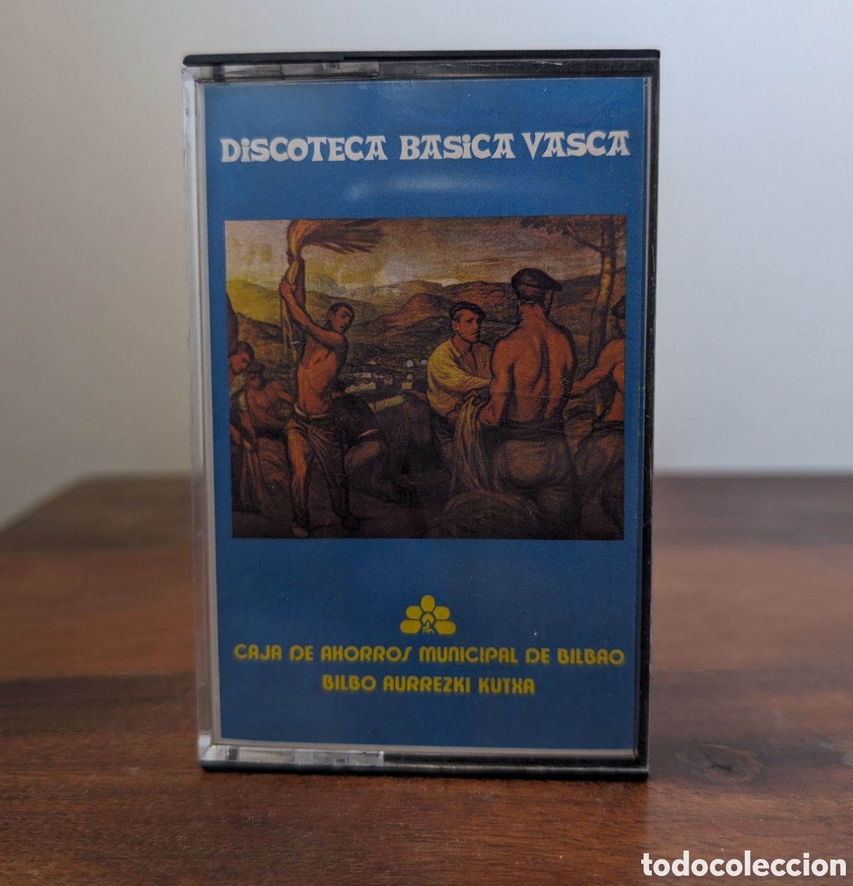 Cassettes Anciennes: Casete DISCOTECA B&Aacute;SICA VASCA Caja de Ahorros Municipal de Bilbao Bilbo Aurrezki Kutxa Cassette