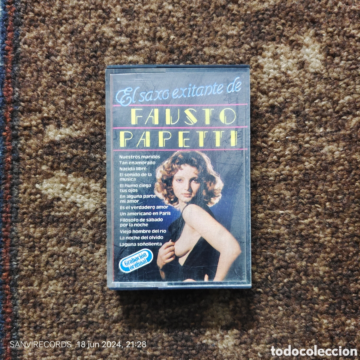 Casetes antiguos: CASETE, EL SAXO EXITANTE DE FAUSTO PAPETTI - Foto 1