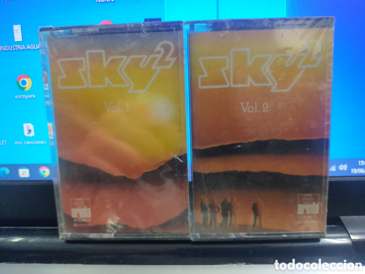Casetes antiguos: Sky 2 doble casete precintado - Foto 1