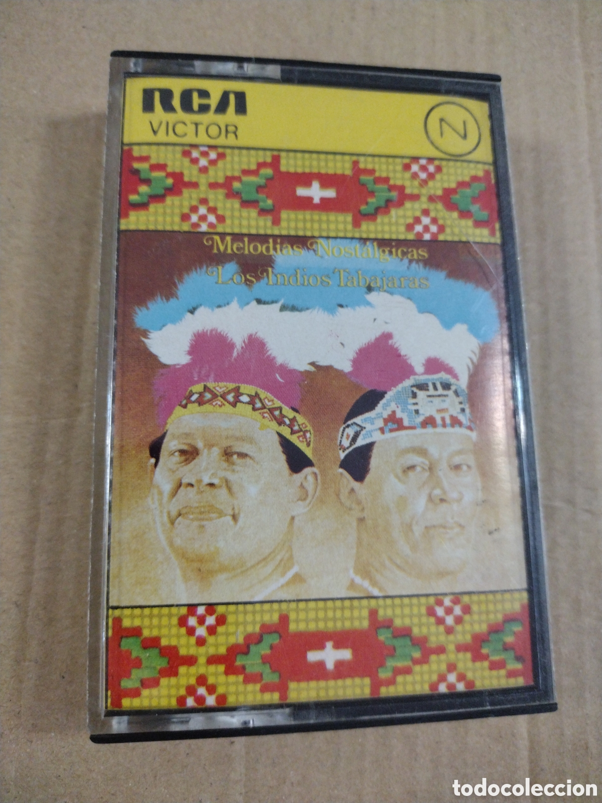 Casetes antiguos: LOS INDIOS TABAJARAS MELOD&Iacute;AS NOSTALGICAS. CASETE. - Foto 1