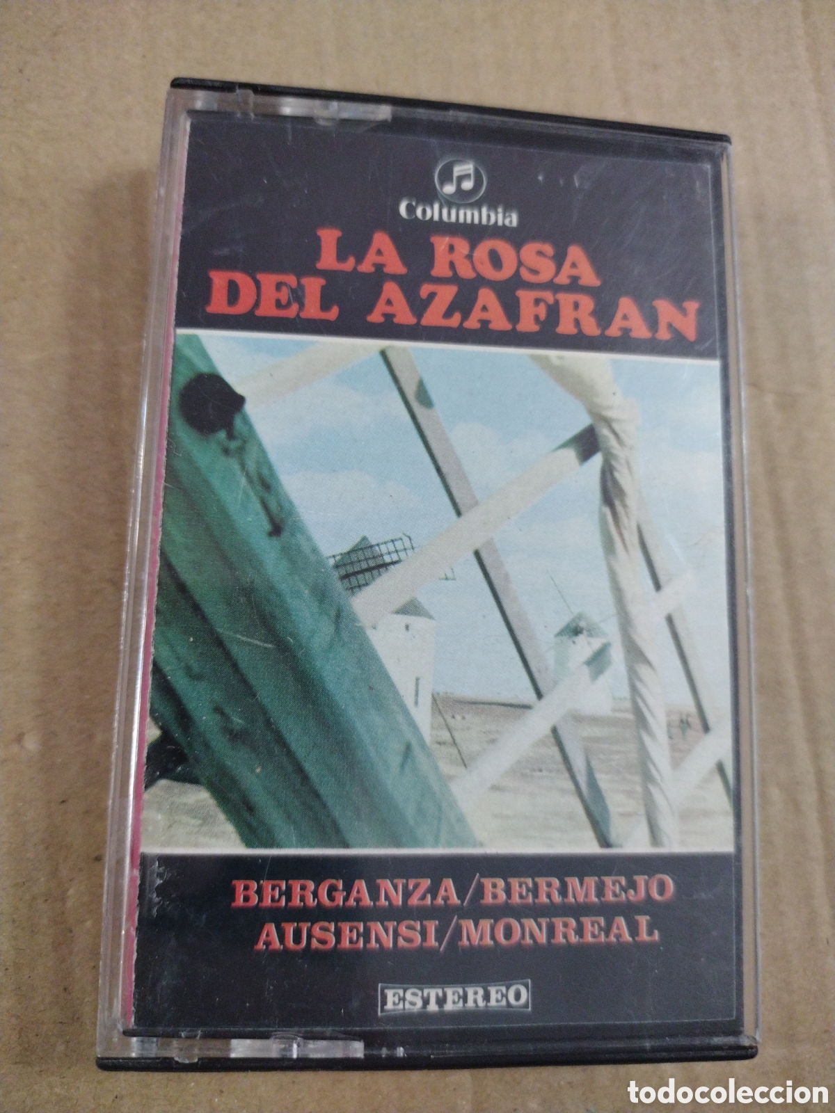 Casetes antiguos: CASETE - COLUMBIA - LA ROSA DEL AZAFRAN - Foto 1