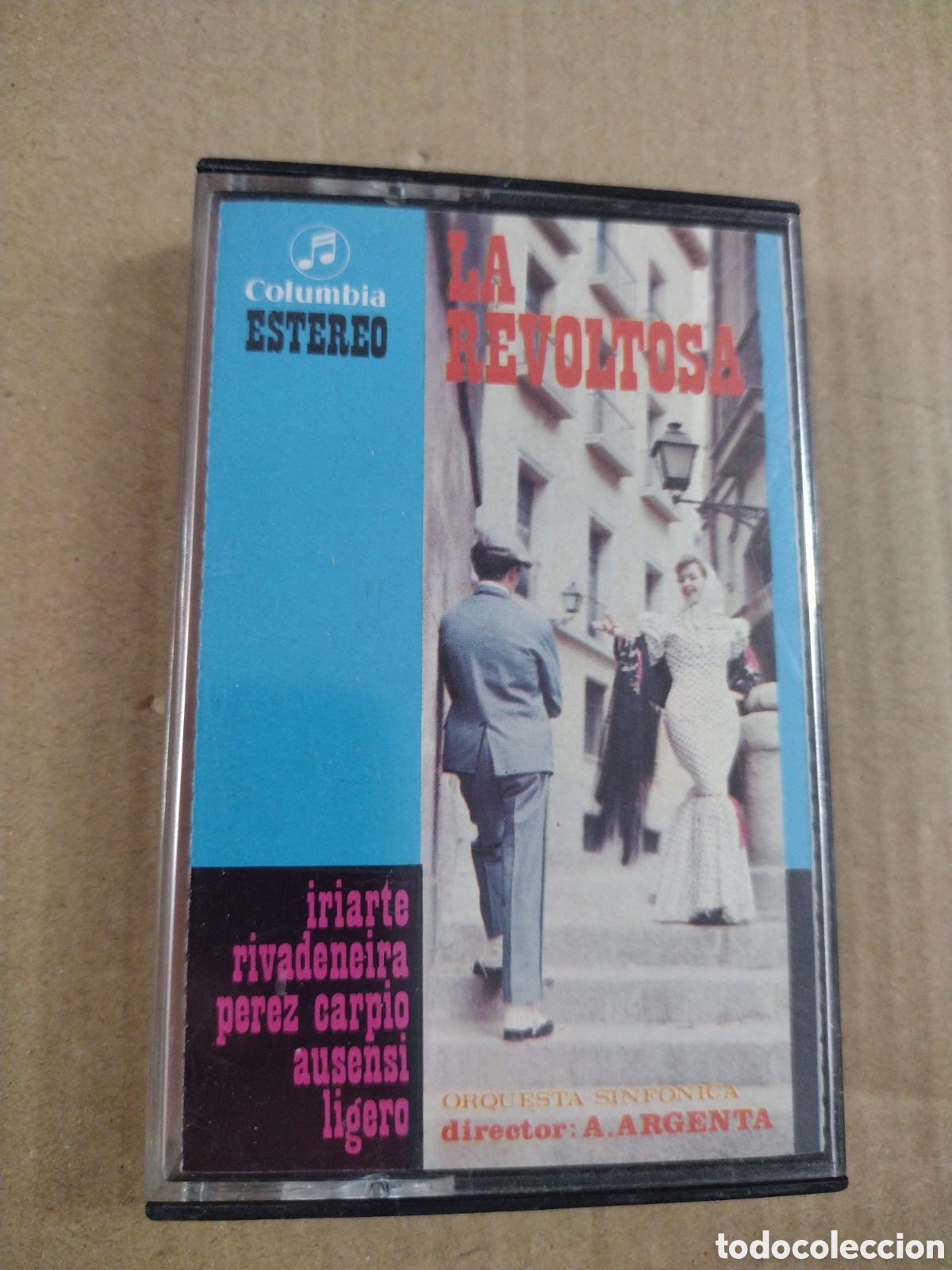 Casetes antiguos: CASETE - LA REVOLTOSA. A. Argenta. - Foto 1
