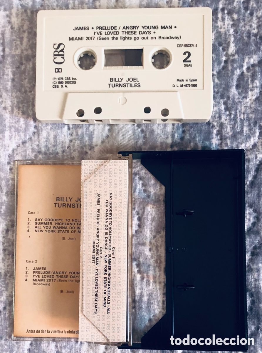 Casetes antiguos: Billy Joel: Turnstiles - Foto 3