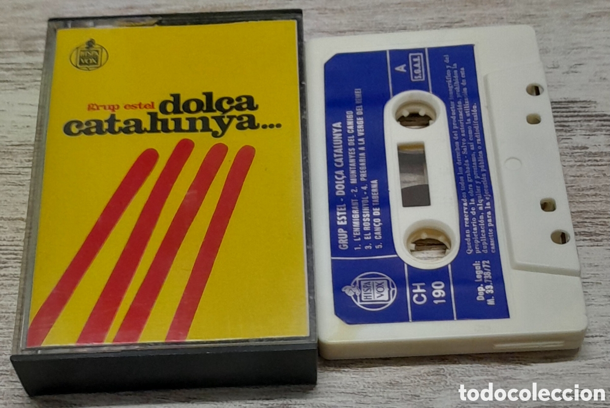 Casetes antiguos: GRUP ESTEL - DOL&Ccedil;A CATALUNYA - Foto 1