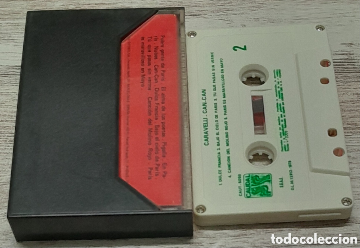 Casetes antiguos: CARAVELLI - CAN-CAN - CAUDAL - Foto 2