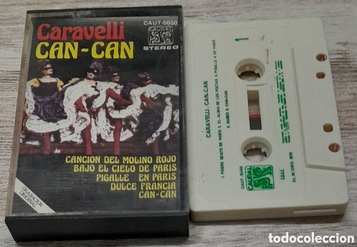 Casetes antiguos: CARAVELLI - CAN-CAN - CAUDAL - Foto 1