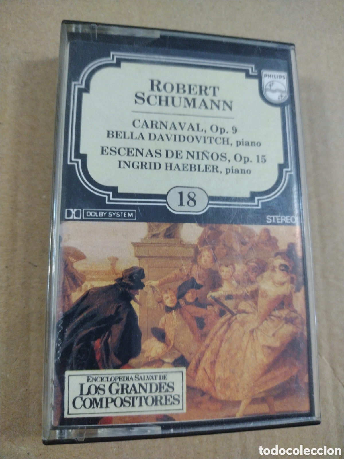 Casetes antiguos: ROBERT SCHUMANN. N&ordm;18. CASETE. - Foto 1