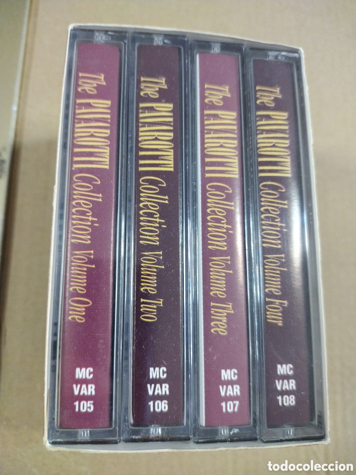 Casetes antiguos: The Pavarotti Collection. 4 CASETES. - Foto 2