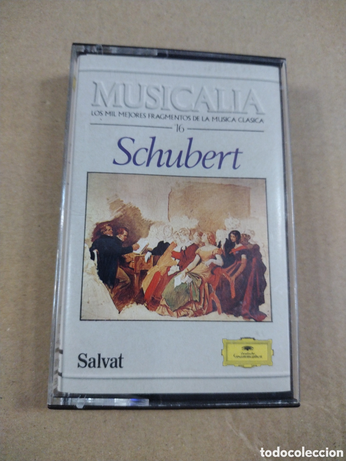 Casetes antiguos: SCHUBERT. Musicalia N&ordm; 16. CASETE. - Foto 1