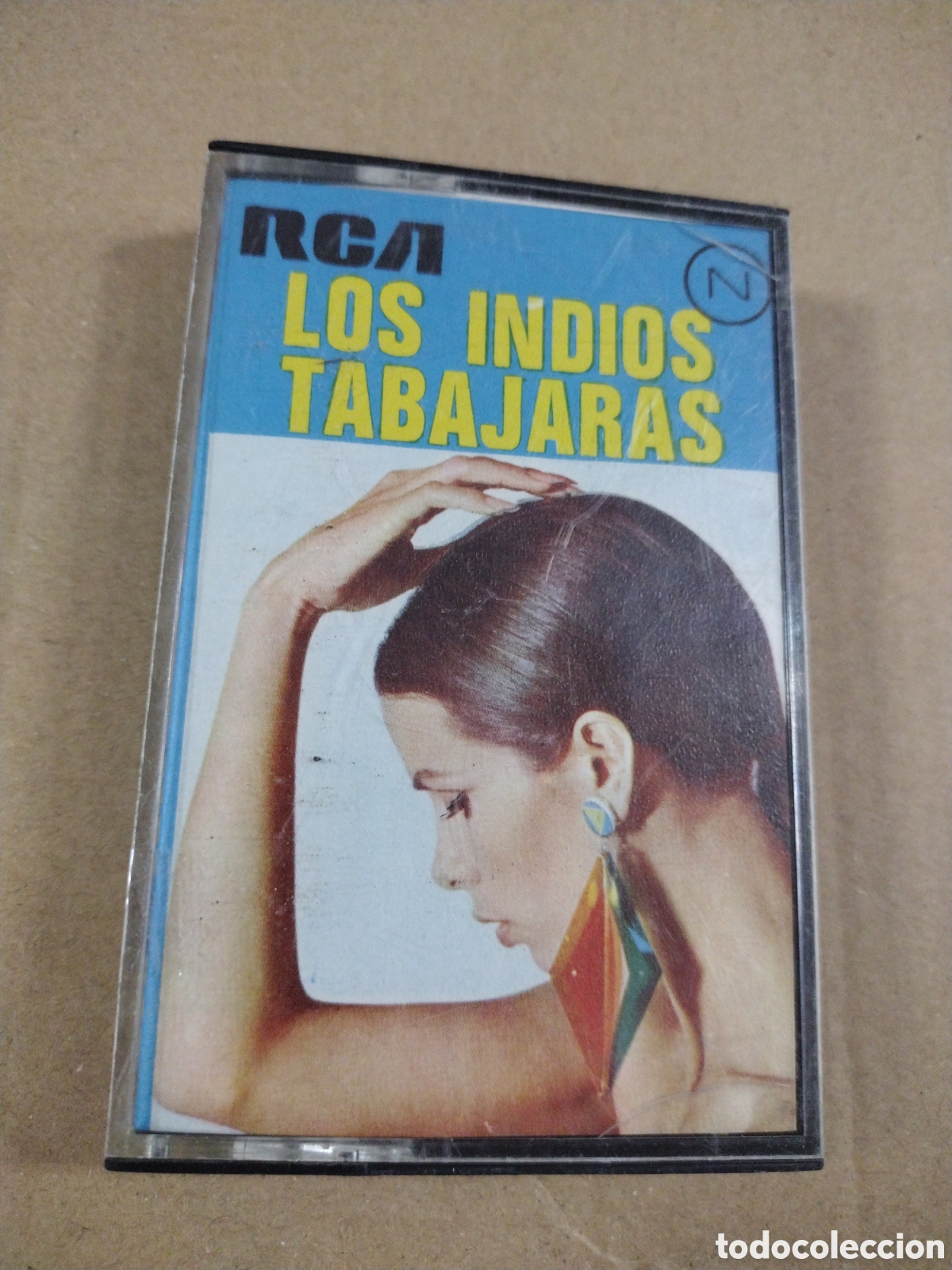Casetes antiguos: LOS INDIOS TRABAJARAS. CASETE. - Foto 1