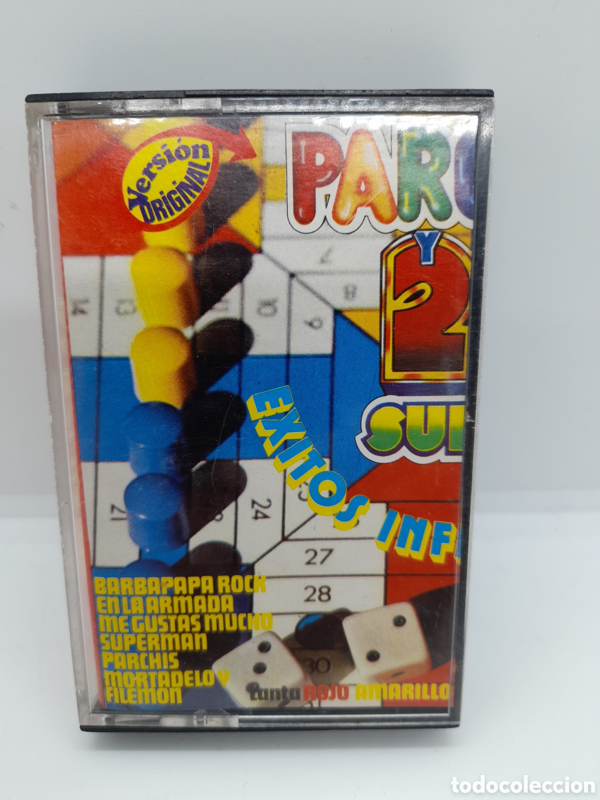 Casetes antiguos: ANTIGUA CASSETTE DE PARCHIS - Foto 1