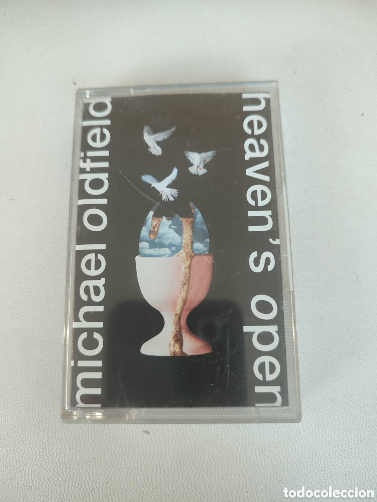 Casetes antiguos: Cinta de cassette de Mike Oldfield &rdquo; Heavens Open &rdquo; ,como nueva - Foto 1