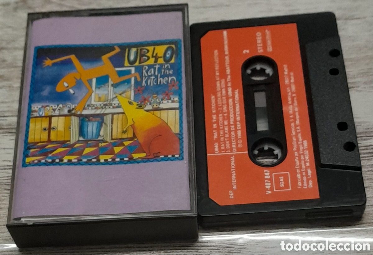 Casetes antiguos: UB40 - RAT IN THE KITCHEN - Foto 1