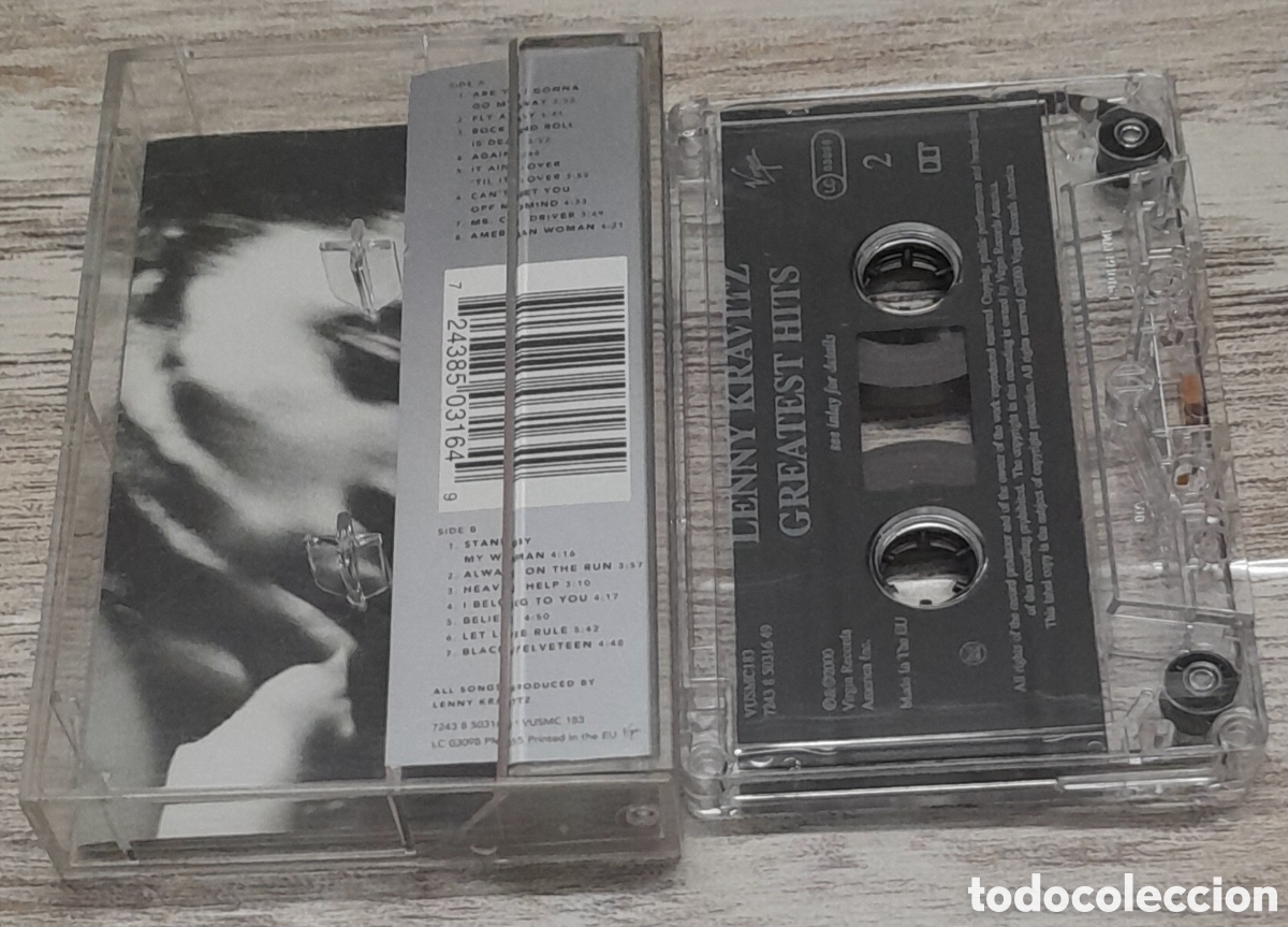 Casetes antiguos: LENNY KRAVITZ - GREATEST HITS - Foto 2