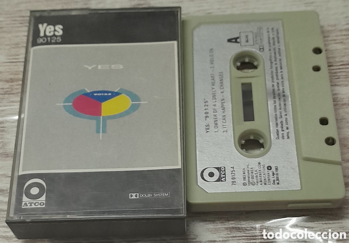 Casetes antiguos: YES - 90125 - DISCOS CBS - Foto 1