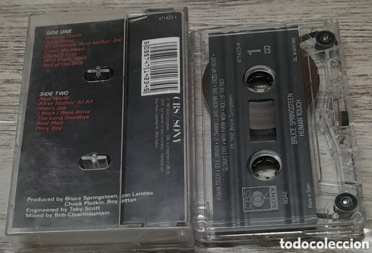 Casetes antiguos: BRUCE SPRINGSTEEN - HUMAN TOUCH - Foto 2
