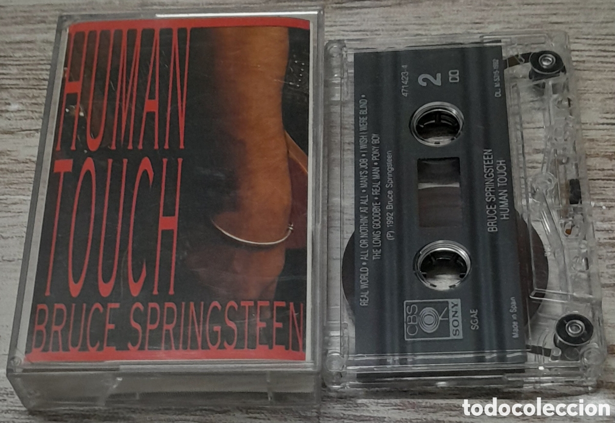 Casetes antiguos: BRUCE SPRINGSTEEN - HUMAN TOUCH - Foto 1