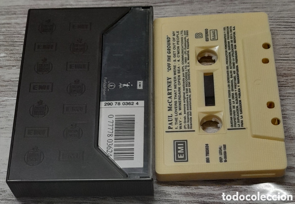 Casetes antiguos: PAUL MCCARTNEY - OFF THE GROUND - Foto 2