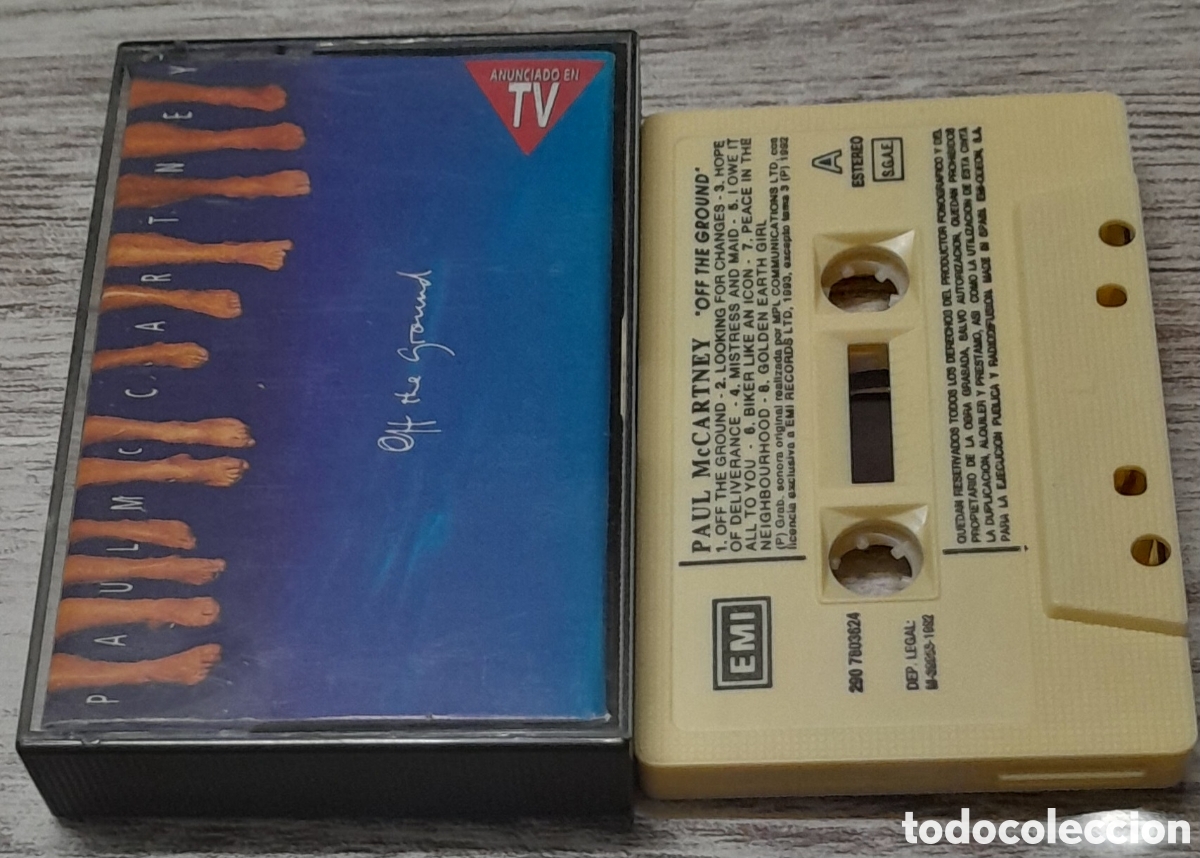 Casetes antiguos: PAUL MCCARTNEY - OFF THE GROUND - Foto 1