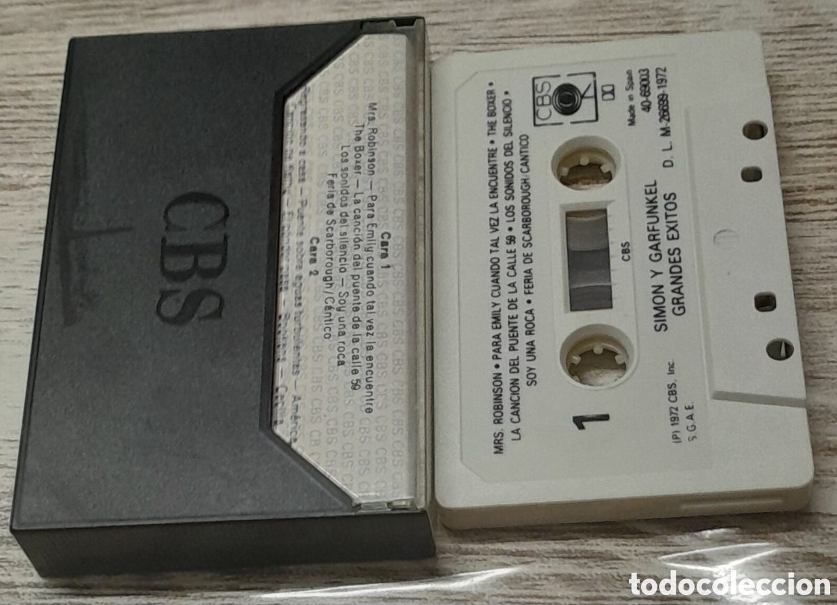 Casetes antiguos: SIMON Y GARFUNKEL - GRANDES EXITOS - Foto 2