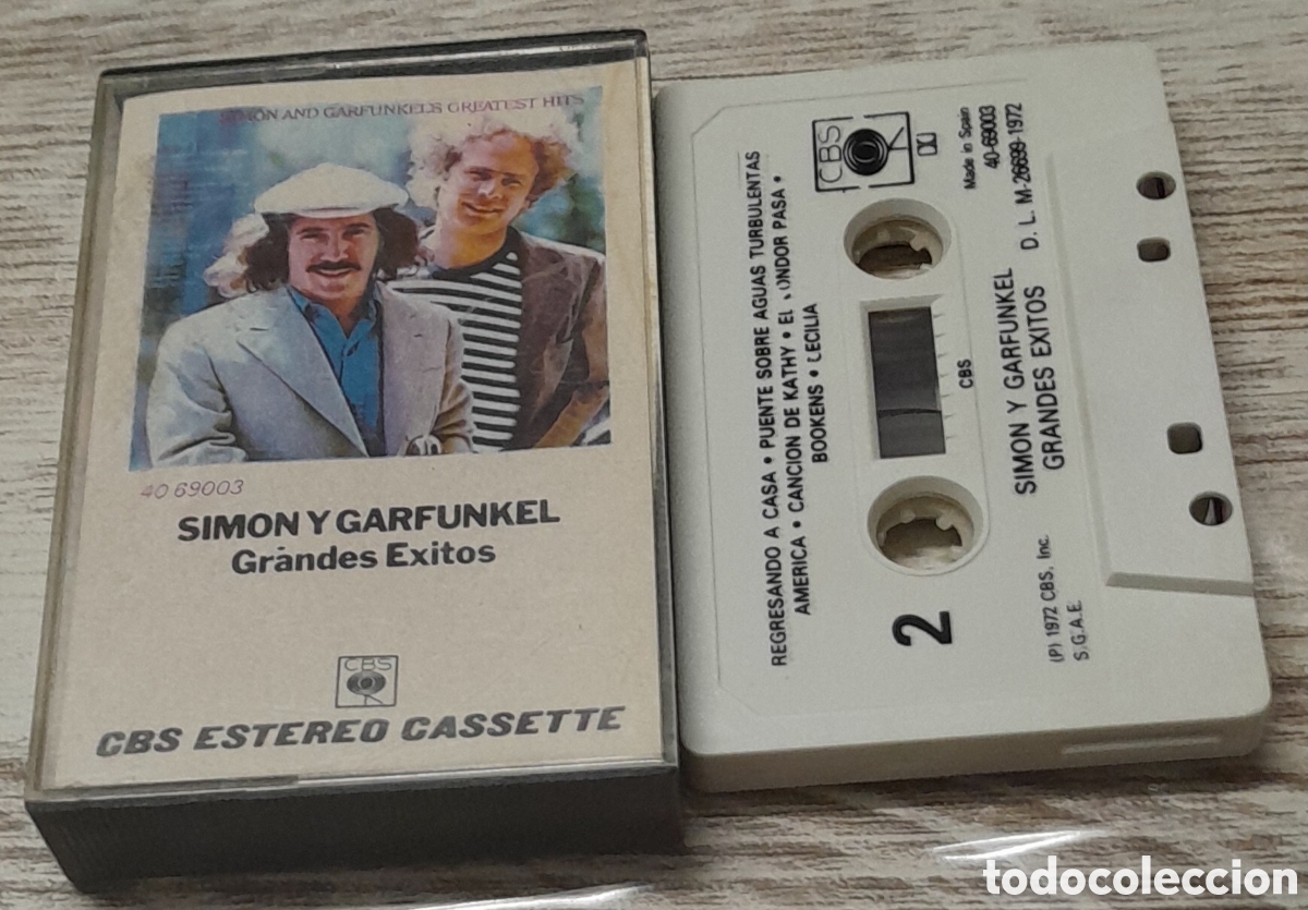 Casetes antiguos: SIMON Y GARFUNKEL - GRANDES EXITOS - Foto 1