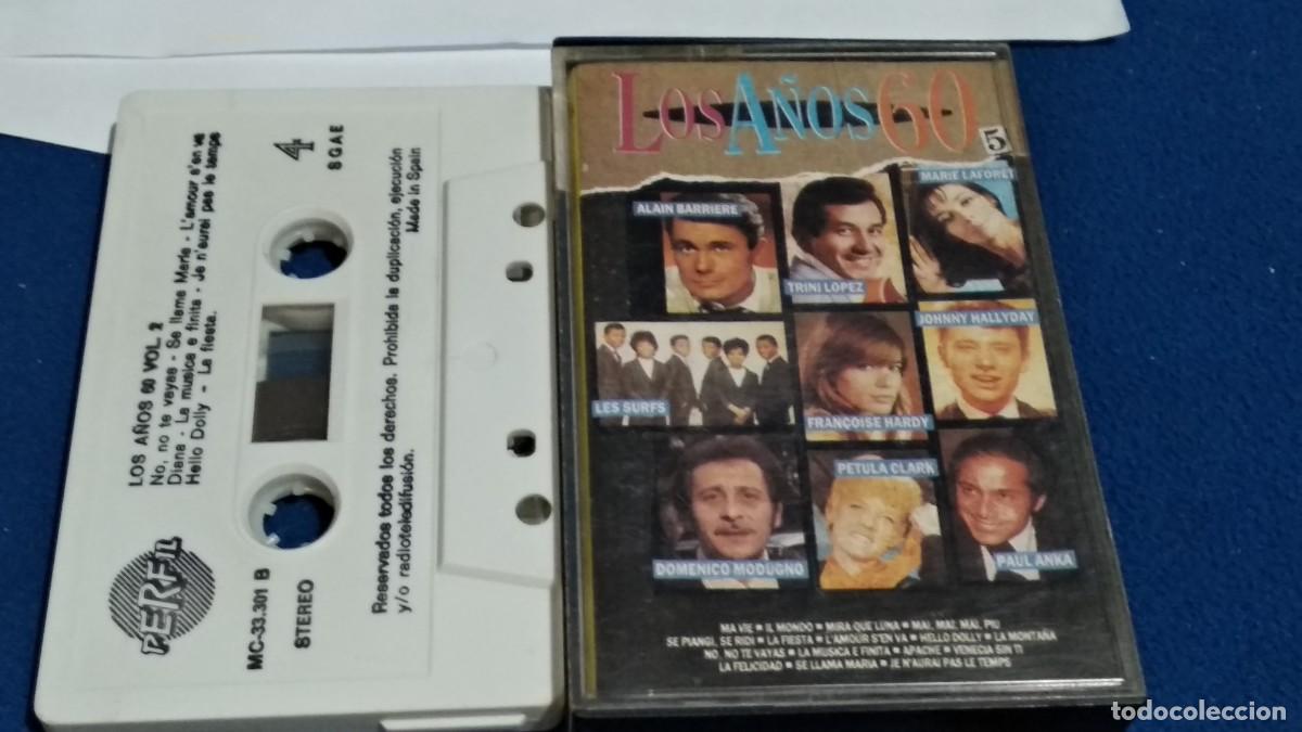 Old Cassettes: LOS A&Ntilde;OS 60 VOL 2 GRANDES &Eacute;XITOS - 1990 PERFIL - CASETE CINTA CASSETTE