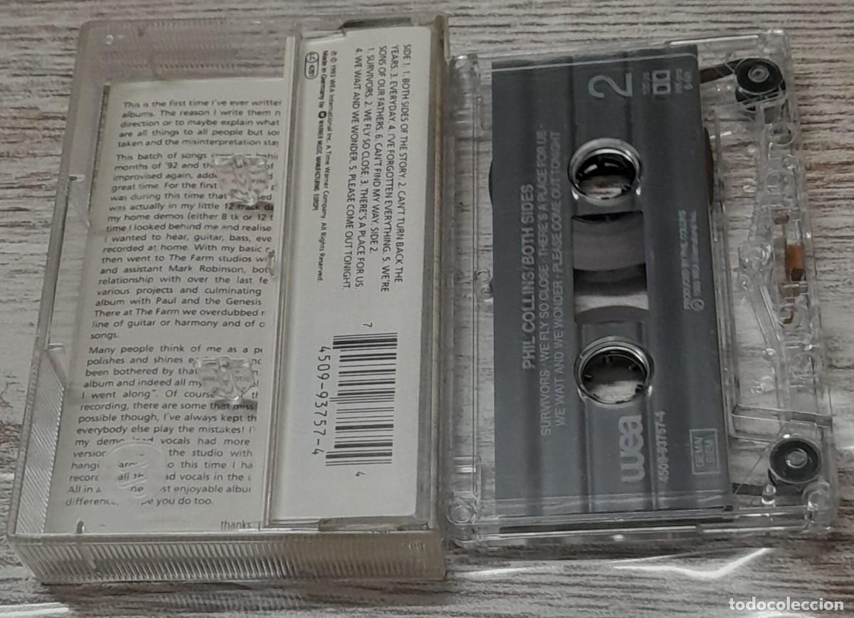 Casetes antiguos: PHIL COLLINS - BOTH SIDES - Foto 2