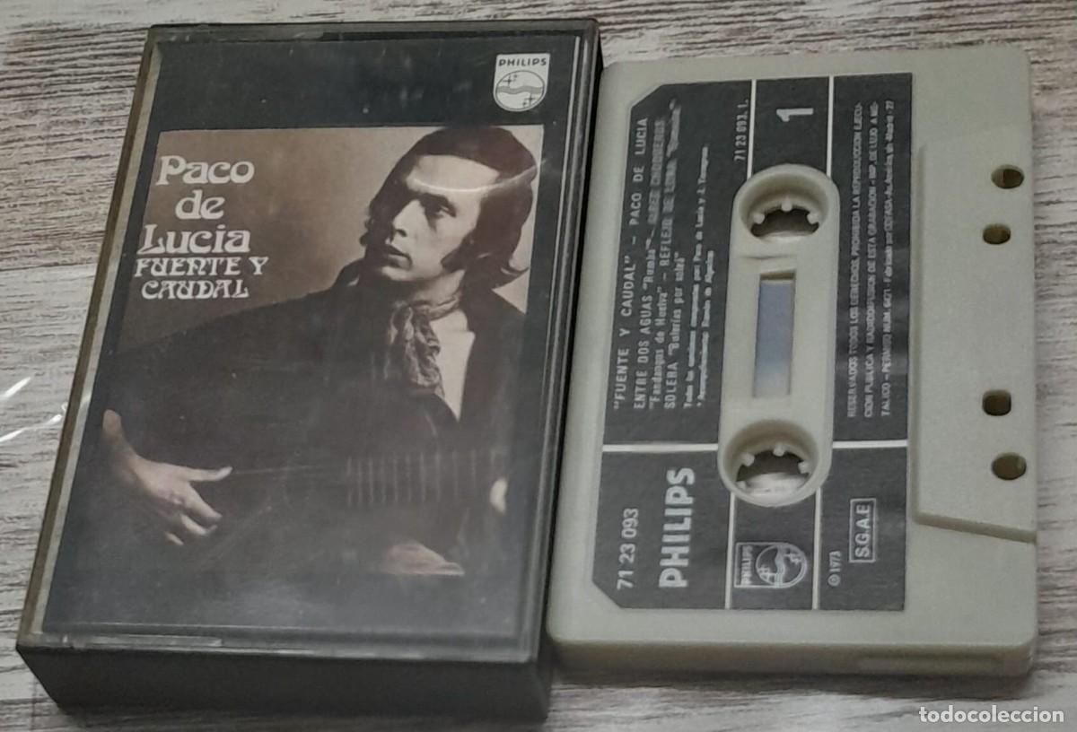 Casetes antiguos: PACO DE LUCIA - FUENTE Y CAUDAL - Foto 1