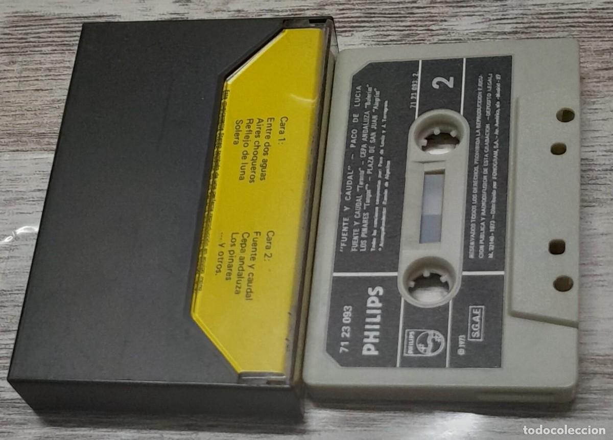 Casetes antiguos: PACO DE LUCIA - FUENTE Y CAUDAL - Foto 2