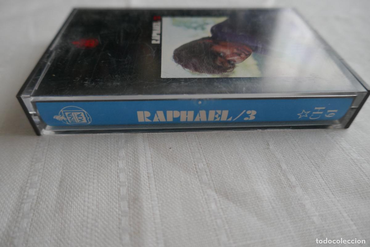 Casetes antiguos: Raphael cassette Raphael 3 Hispavox 1970 - Foto 2